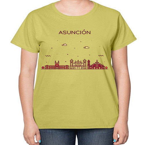Asuncion 364# - cities-  Ladies T-Shirt