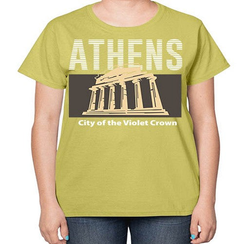 Athens 368# - cities-  Ladies T-Shirt