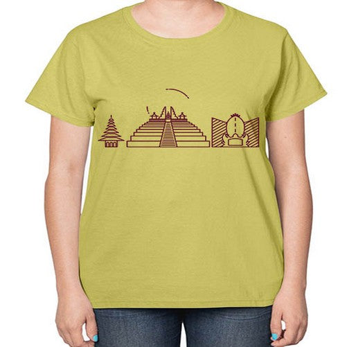 Bali 396# - cities-  Ladies T-Shirt