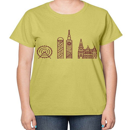 Batumi 421# - cities-  Ladies T-Shirt