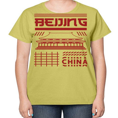 Beijing 427# - cities-  Ladies T-Shirt