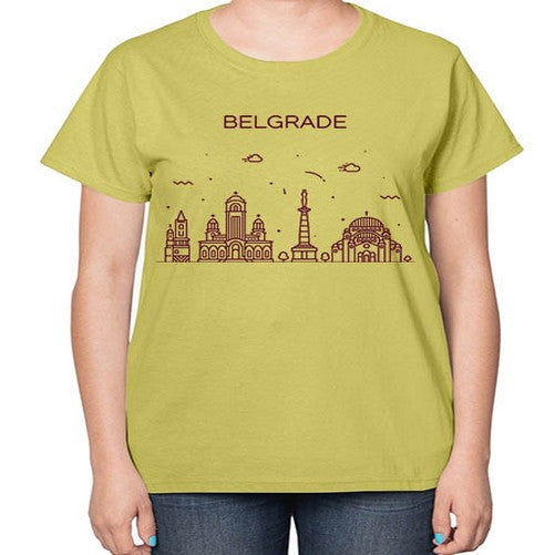 Belgrade 438# - cities-  Ladies T-Shirt