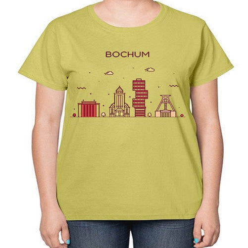 Bochum 461# - cities-  Ladies T-Shirt