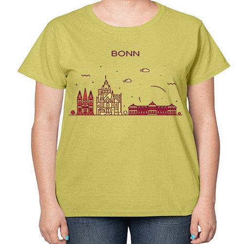 Bonn 474# - cities-  Ladies T-Shirt