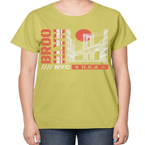 Brooklyn 499# - cities-  Ladies T-Shirt
