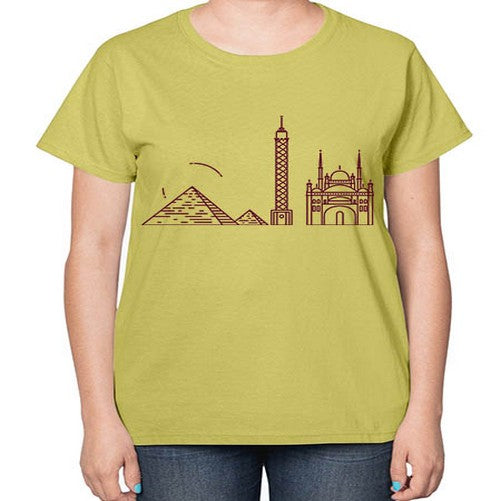 Cairo 527# - cities-  Ladies T-Shirt