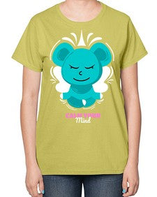 Calm Your Mind 189# - yoga-  Ladies T-Shirt