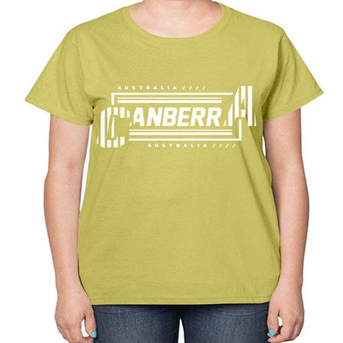Canberra 542# - cities-  Ladies T-Shirt