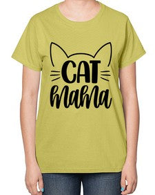 Cat Mama Style 84# - cats-  Ladies T-Shirt