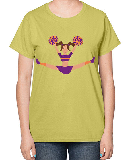 Cheerleader 15# - cheer-  Ladies T-Shirt