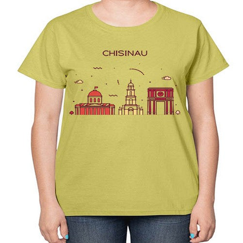 Chisinau 579# - cities-  Ladies T-Shirt