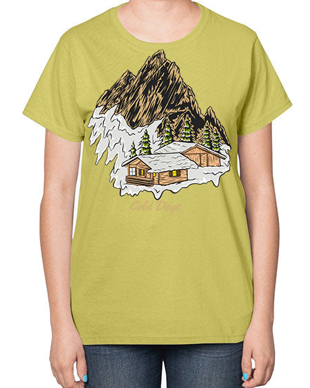 Cold Days 26# - nature-  Ladies T-Shirt
