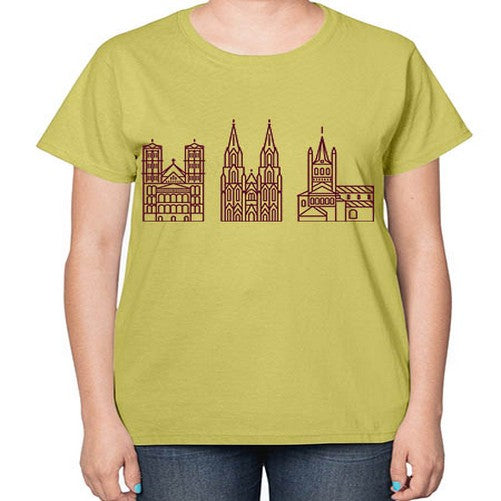 Cologne 594# - cities-  Ladies T-Shirt