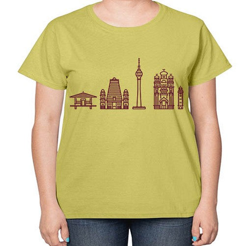 Colombo 598# - cities-  Ladies T-Shirt