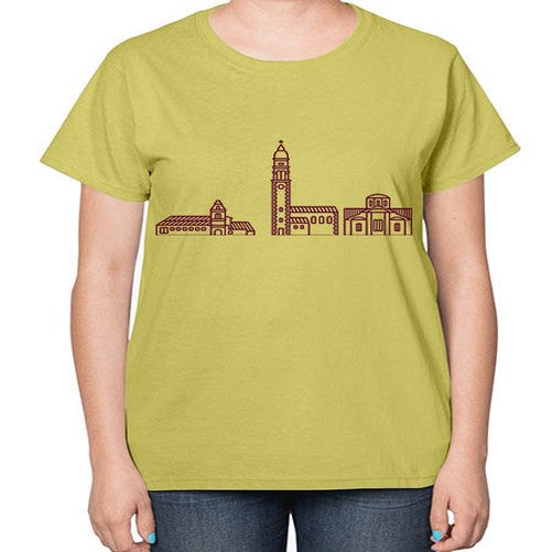 Corfu 628# - cities-  Ladies T-Shirt