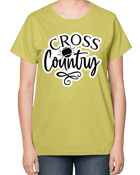 Cross country 8# - running-  Ladies T-Shirt