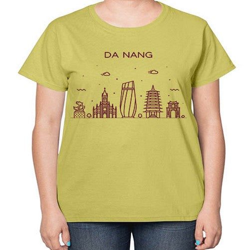 DaNang 638# - cities-  Ladies T-Shirt
