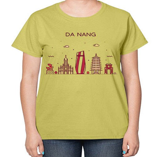 DaNang 640# - cities-  Ladies T-Shirt
