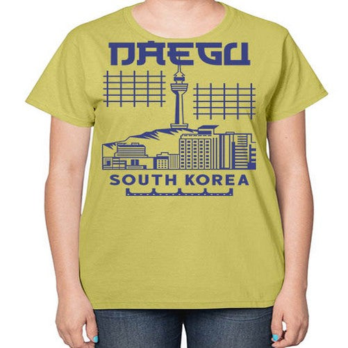 Daegu 641# - cities-  Ladies T-Shirt