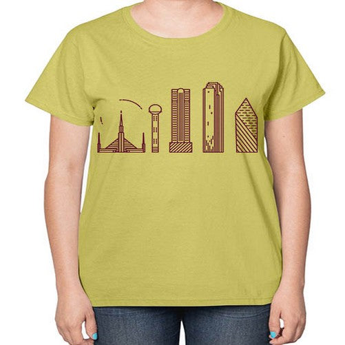 Dallas 644# - cities-  Ladies T-Shirt