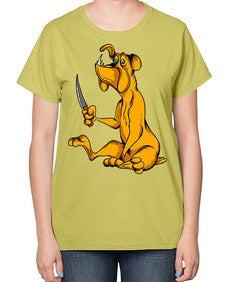 dog 107# - dogs-  Ladies T-Shirt