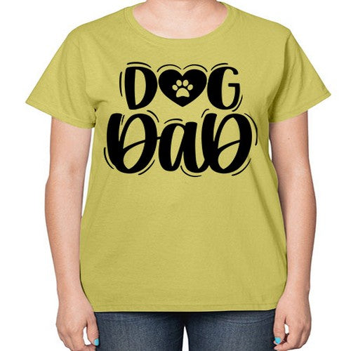 Dog Dad Style 30# - dogs-  Ladies T-Shirt