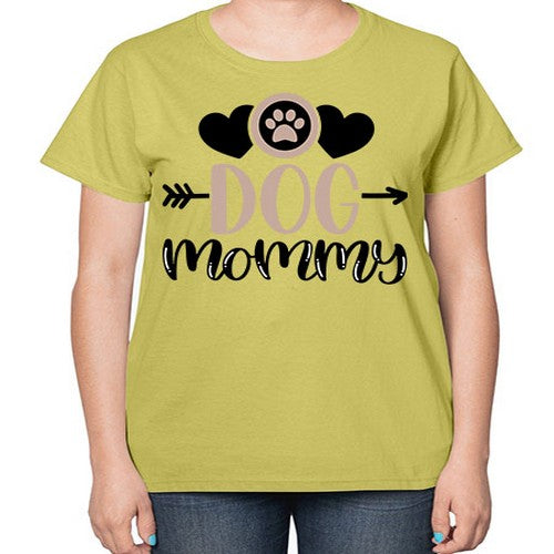 Dog Mommy Style 25# - dogs-  Ladies T-Shirt