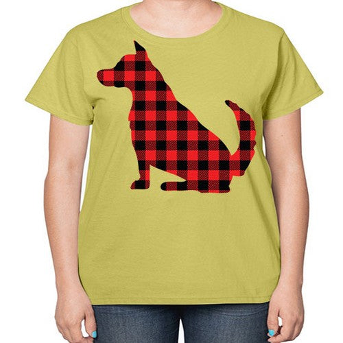 Dog Style 105# - dogs-  Ladies T-Shirt