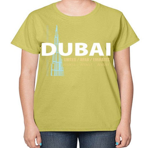 Dubai 687# - cities-  Ladies T-Shirt