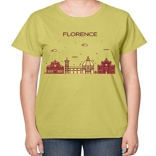 Florence 726# - cities-  Ladies T-Shirt