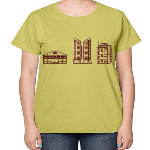 FortLauderdale 736# - cities-  Ladies T-Shirt
