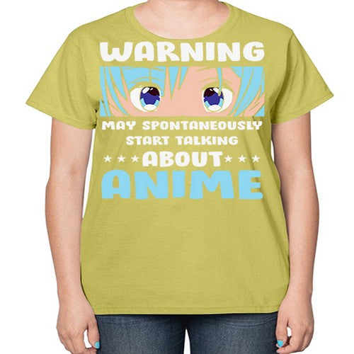 Funny Anime Talk About Anime 229# - anime-  Ladies T-Shirt