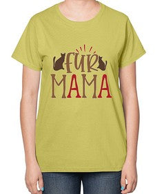 Fur Mama Style 13# - cats-  Ladies T-Shirt