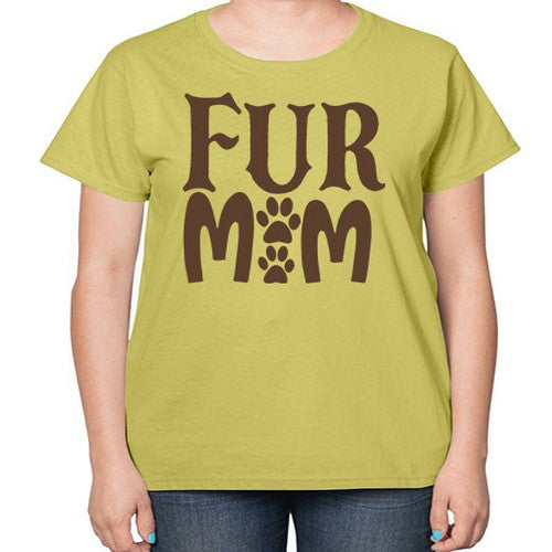 Fur Mom Style 88# - dogs-  Ladies T-Shirt