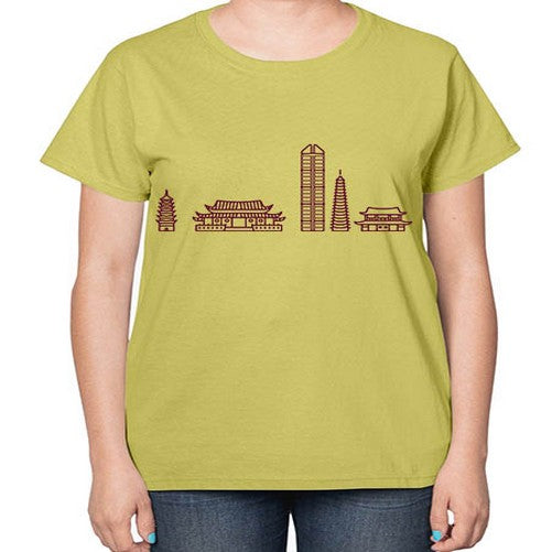 Fuzhou 752# - cities-  Ladies T-Shirt