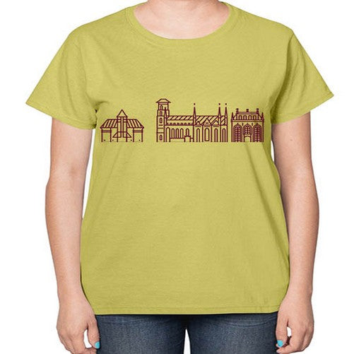 Gdansk 757# - cities-  Ladies T-Shirt