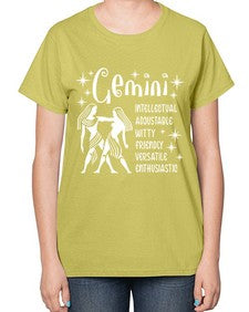 Gemini 221# - gemini-  Ladies T-Shirt