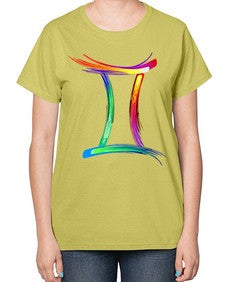 Gemini 222# - gemini-  Ladies T-Shirt