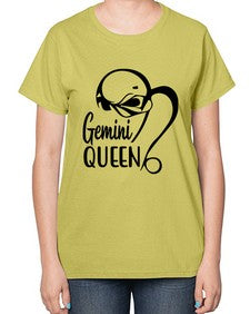 Gemini queen 231# - gemini-  Ladies T-Shirt