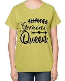 Gemini queen 232# - gemini-  Ladies T-Shirt