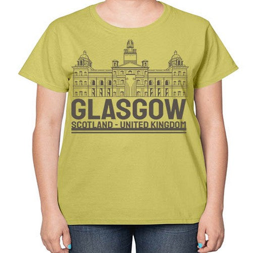 Glasgow 772# - cities-  Ladies T-Shirt