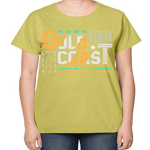 Gold Coast 778# - cities-  Ladies T-Shirt