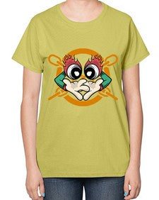 Good mantra 132# - cartoon general-  Ladies T-Shirt
