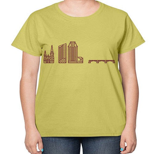 GrandRapids 780# - cities-  Ladies T-Shirt