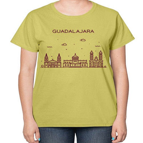 Guadalajara 784# - cities-  Ladies T-Shirt