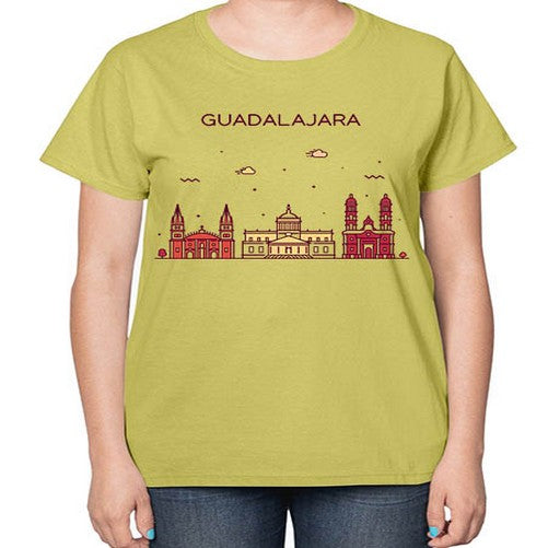 Guadalajara 786# - cities-  Ladies T-Shirt
