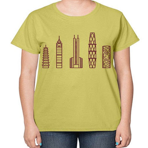 Guangzhou 789# - cities-  Ladies T-Shirt
