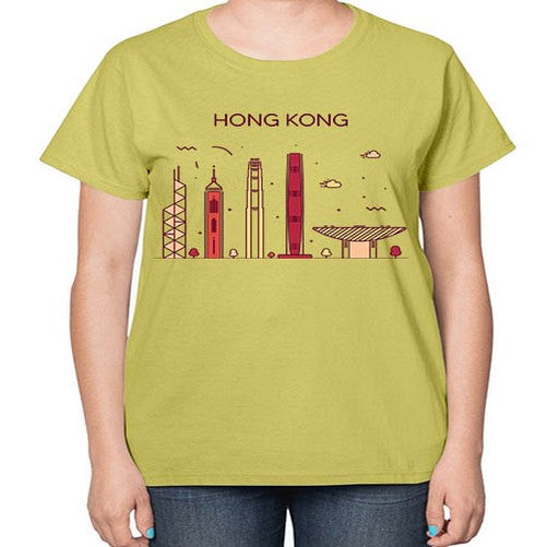 HongKong 902# - cities-  Ladies T-Shirt