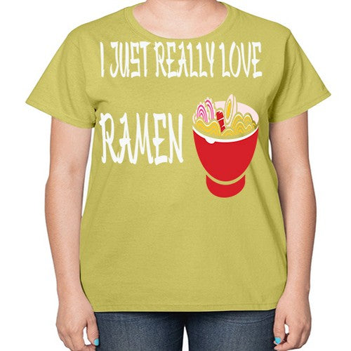 I Just Love Ramen Japanese Anime 238# - anime-  Ladies T-Shirt