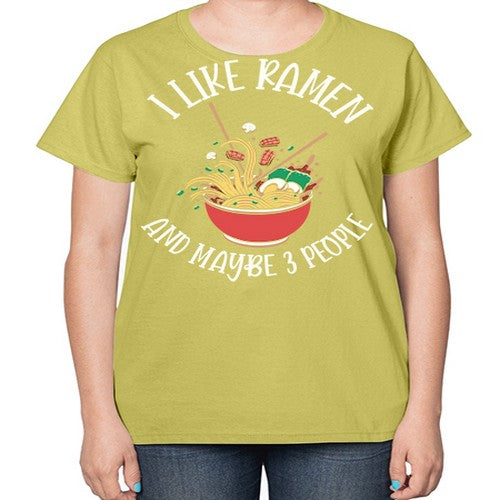 I Like Ramen Japanese Noodles 239# - anime-  Ladies T-Shirt